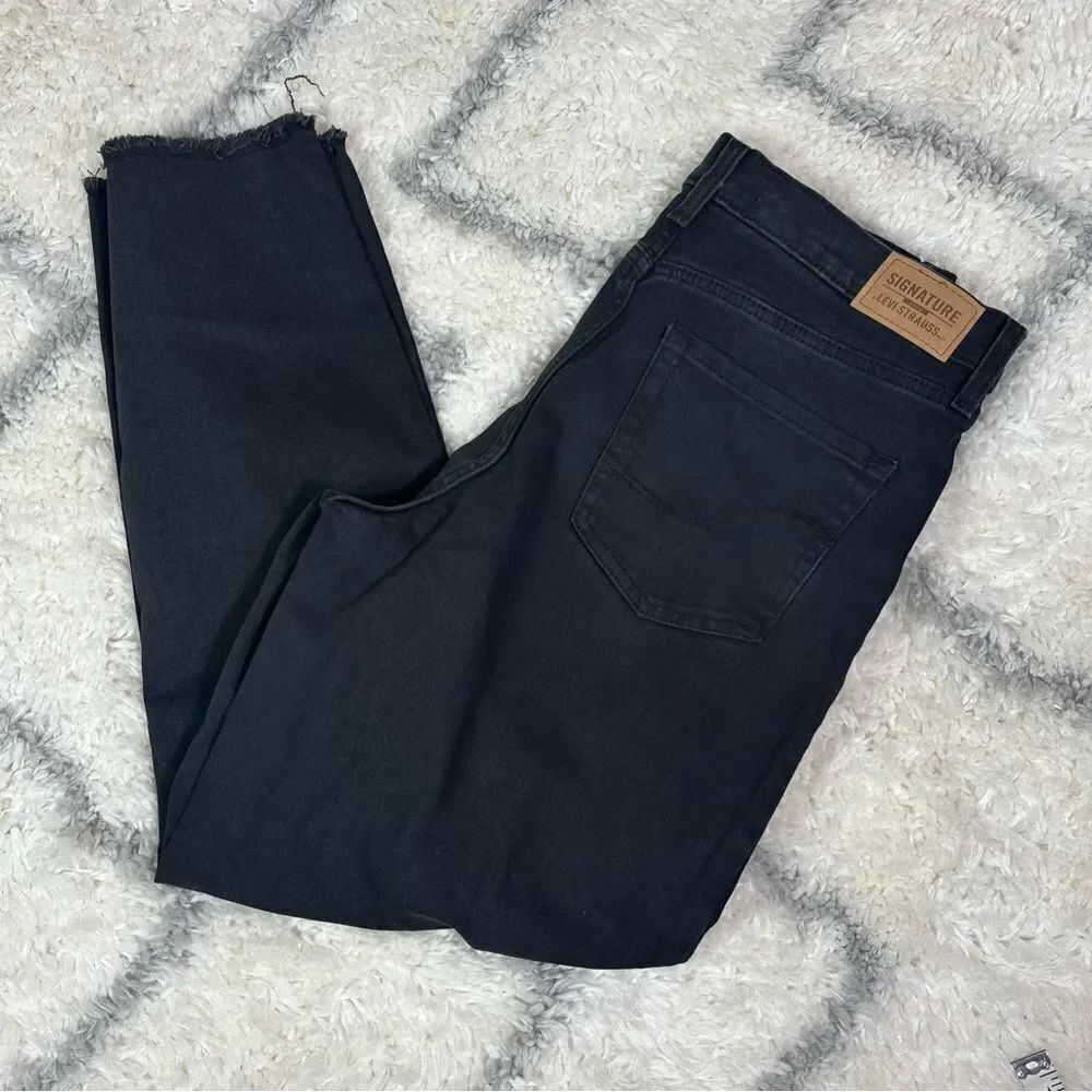 Levi's Black Ripped Skinny Jeans NWOT - Picture 2 of 8